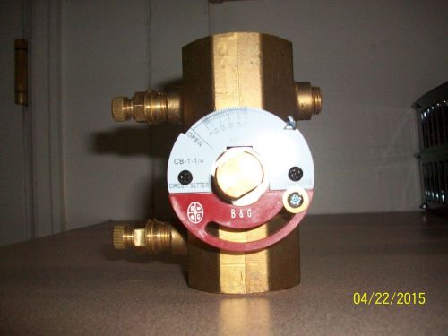 Bell &amp; Gossett 1 1/4&#034; circuit setter plus balance valves