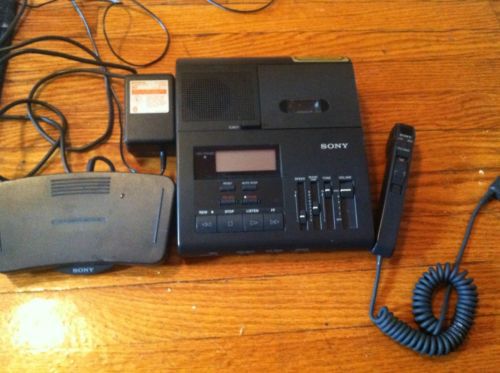 Sony BM850 REFURBISHED Micro Cassette unit with Microphone, Footawitch