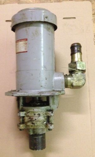 Mitsubishi coolant pump, type nq-751j, from mazak, may work for others for sale