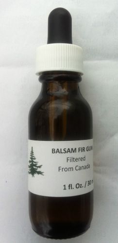 100% Natural Canada Balsam Fir Gum / Abies balsamea oleoresin (1 fl.oz/ 30 ml)