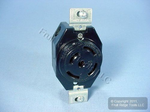 Leviton non-nema locking receptacle outlet 20a 250v ac/dc 10a 600v ac 3520 for sale