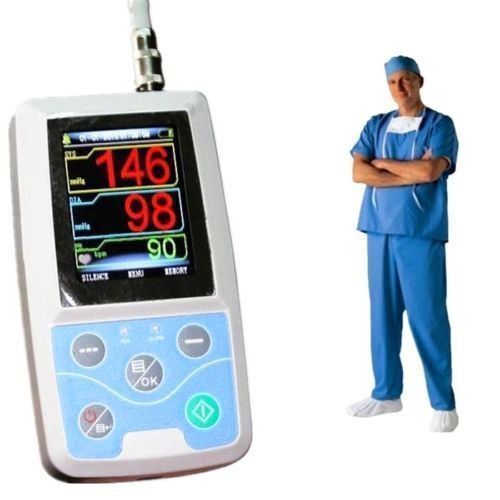 US digital 24 Hours Ambulatory Blood Pressure Monitor Arm ABPM50+3 cuff kit BEST