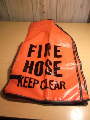 New fire hose keep clear wide reel cover 26&#034; x 10&#034; w2610 *free shipping* for sale