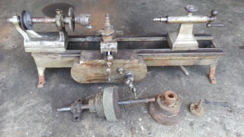 Vintage Small Metal Turning lathe,Hobby Shop,5&#034; swing,15&#034; btwn centers,36&#034;long