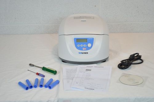 Scilogex 91302341 Model DM0412 Clinical Centrifuge with A12-10P Fixed-Angle Roto
