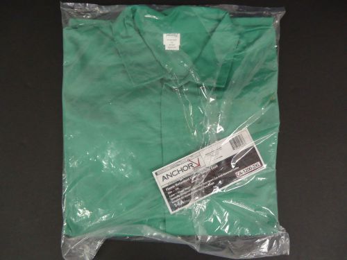 Anchor ca-1200-2xl xxl 30&#034; length green flame retardant welding jacket for sale