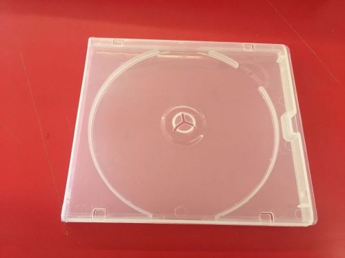 100 SINGLE CD DVD POLY CASES BOX SUPER CLEAR