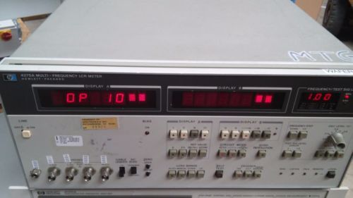 HP 4275A MULTI-FREQUENCY LCR METER WITH OPTION 002 AND OPTION 101
