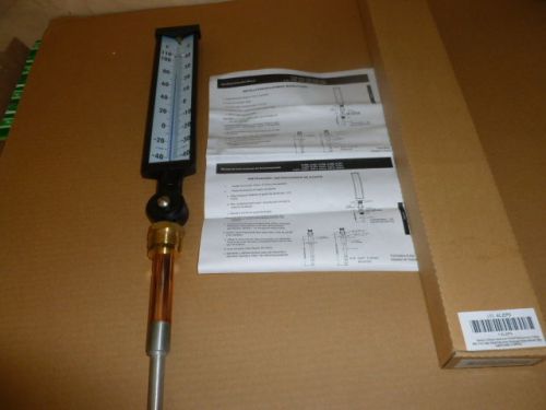 Industrial Glass thermometer variable angle, 6&#034;stem, -40/110? F 4LZP5 B203