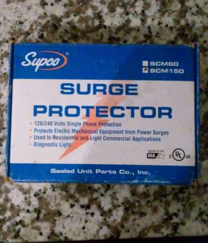 SUPCO SCM150  SURGE PROTECTOR 120/240 Volts Single Phase 150,000 Amps