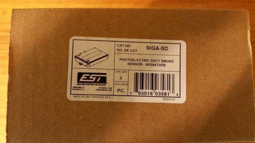 SIGA-SD edwards EST new in box duct detector WITH 4day $5 SHIPPING WITH TRACKING
