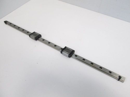 IKO LWL12B Linear Rail with 2 Carriages, 474mm (L) x 12mm (W) x 8mm (T)