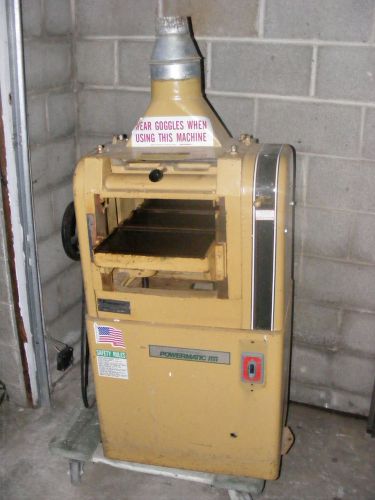 Powermatic 12&#034; Planer model 100