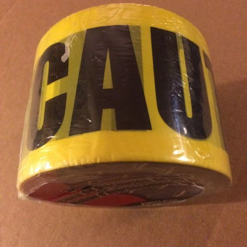 WILMAR TOOLS 300&#039; ROLL BRIGHT YELLOW CAUTION TAPE 1475