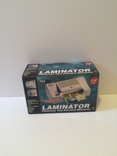 TDE Systems Laminator Laminating Machine System 4&#034; X 6&#034;