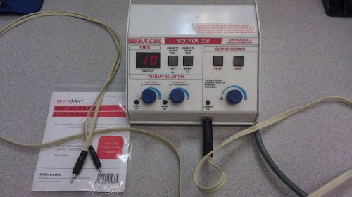 Excel Isotron 220 Low Voltage Muscle Stimulator Chiropractic Physical Therapy