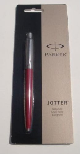 3 PARKER JOTTER BALLPOINT PENS black ink