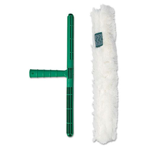 Original strip washer, 18&#034; wide blade, green nylon handle, white cloth sleeve for sale