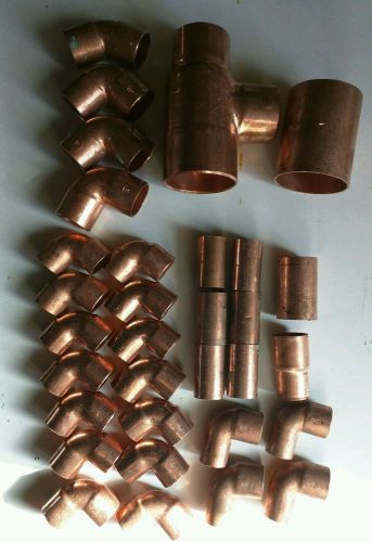 32 Assorted Copper Fittings