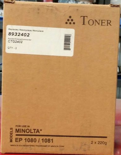 Genuine Konica Minolta EP1080/1081 Black Toner Cartridge