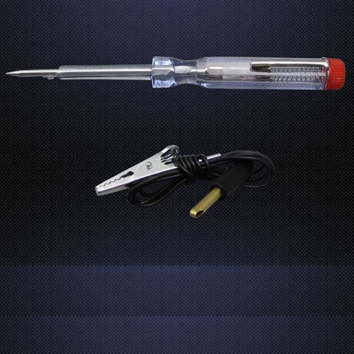Dc 6v-24v auto car truck motorcycle circuit voltage tester pen maintenance tool for sale
