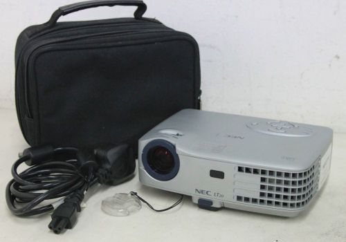 Nec lt20g mini travel mobile media presentation display usb vga projector for sale