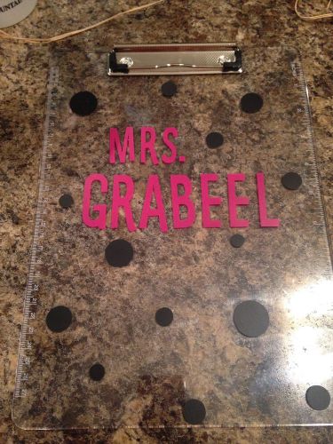 Teacher Gift. Clip Board