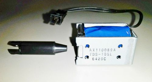 Solenoid TDS-10SL,  Open Frame,  with removable mounting bracket and lever