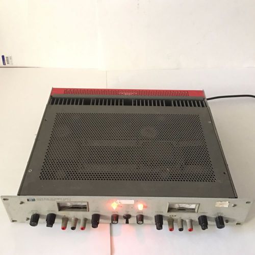 HP / AGILENT 6253A DC DUAL POWER SUPPLY 0-20V 0-3A - HP6253A 2 output - WORKING