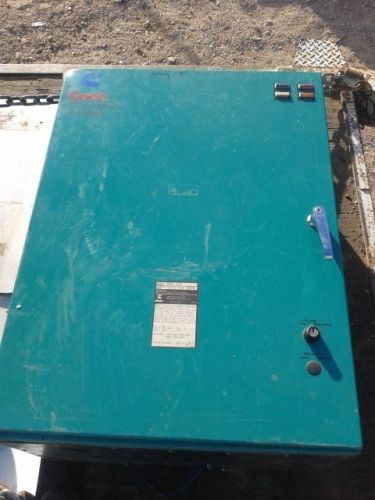 ONAN AUTOMATIC TRANSFER SWITCH 150 AMP 277/480V 3 PHASE 4 WIRE # ONCU 150G