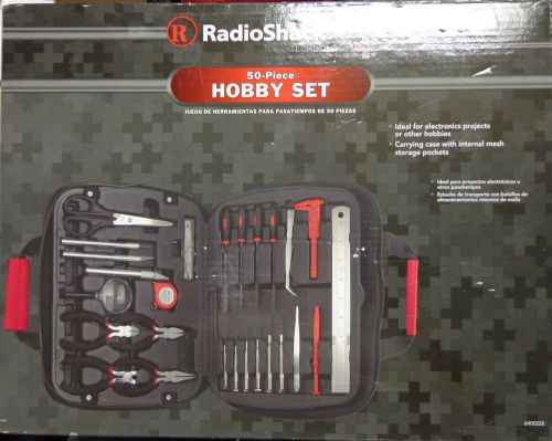 Radioshack 50 piece hobby electronics tool set 6400228 for sale