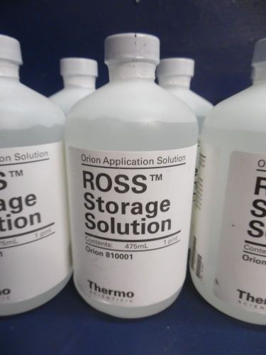 Orion ROSS Storage Solution 810001 Thermo Scientific 11/2017 475mL / 1 Pint