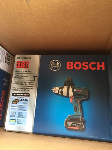 Bosch Tools 18V Li-Ion 1/2&#039;&#039; Hammer Drill w/Active Response HDH181X-01 New