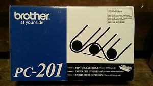 BROTHER PC-201 Black Printing Toner Cartridge NEW