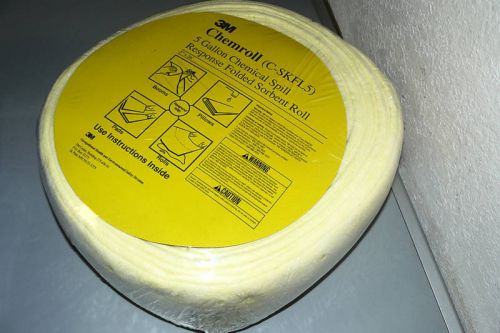 New 3m c-skfl5 chemroll 5 gal chemical spill sorbent for sale