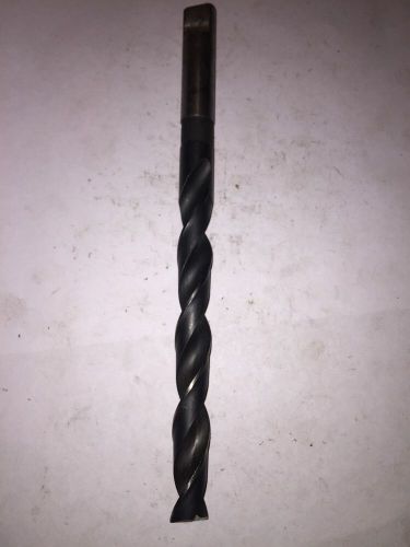 17/32&#034; Straight Shank Drill Sharpened To Cut Flat Bottom