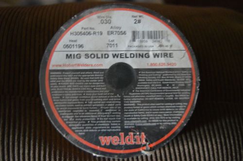 Hobart er 70s6 mig wire .030 x 2 lb (4&#034;) spool for sale