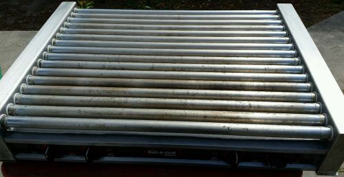 NEMCO MODEL 8075 ROLL A GRILL 16 ROLLER HOT DOG GRILL 1500 HOT DOGS PER HR.