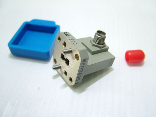 Double Ridge WR42 Waveguide Adapter to SMA K 18 - 26.5GHz MFR06351
