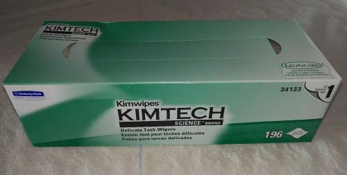 Kimtech Science Kimwipes Delicate Task Wipers 11.8&#034;x11.8&#034; 196 ct. 34133
