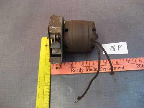 Vintage Small 115v  BLOW MOTOR WITH HOUSING  Works 18P