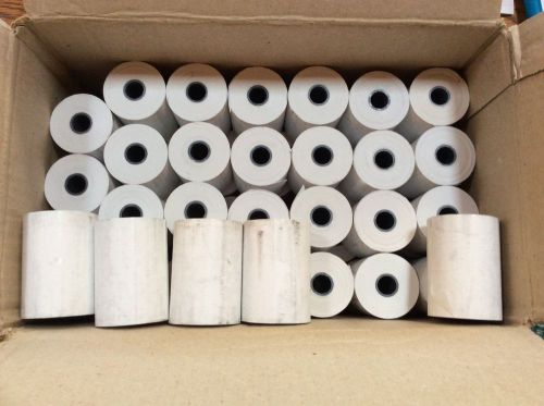 2 1/4&#034; x 80&#039; Thermal White Credit Card Paper Rolls~50 Rolls~New!