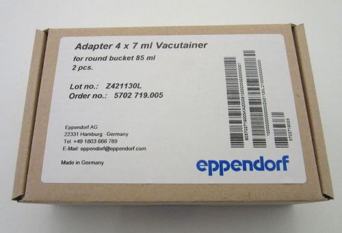 Eppendorf 4 x 7ml Vacutainer Adapters, Cat. # 022637242