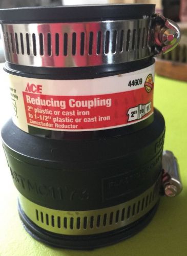 Reducing coupling 2&#034; plastic or cast iron to 1 1/2&#034; conectador reductor 44609 for sale