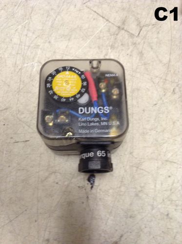 Dungs GAO-A4-4-6 Gas Pressure Switch 12&#034; to 60&#034; W.C.-NIB