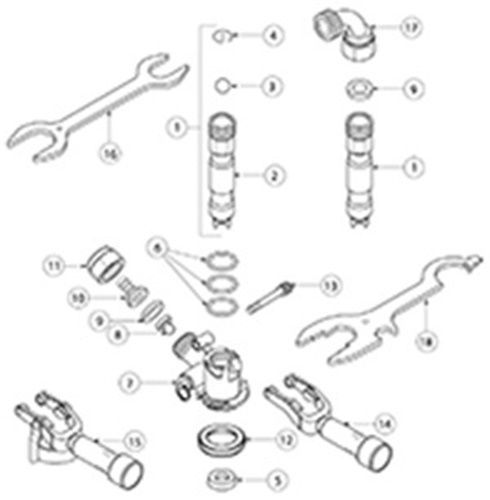 Perlick 4010 Beer Tower Heads