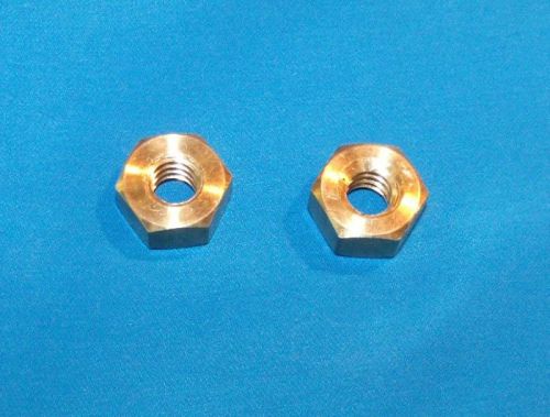 304008-nut-brs-2 3/8-12 acme hex nut brass 2 pack for right hand threaded rod for sale