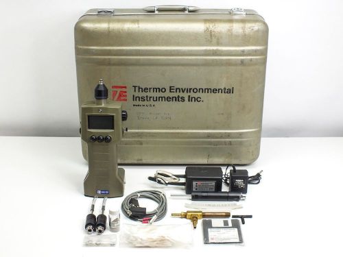 Thermo Environmental 580 EZ Organic Vapor Meter Datalogger with Case &amp; Accessori