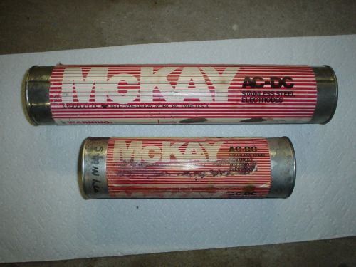 Mckay 14&#034; x 1/8&#034; &amp; 9&#034; x 3/32&#034; stainless steel ac-dc welding rods 308l, e309 for sale
