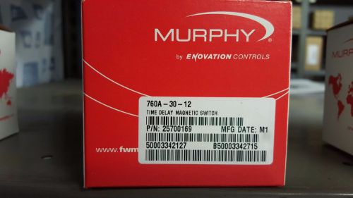 MURPHY 760A-30-12 PN# 25700169 12V 30 SEC TDR  R
